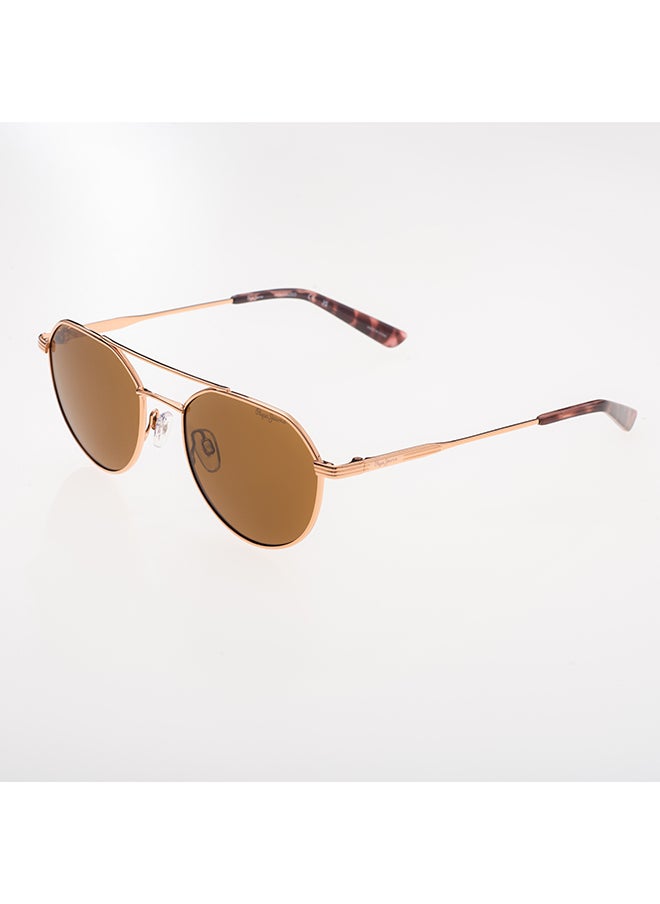 Pepe Jeans نظارة شمسية أفياتور للرجال - PJ5199 - مقاس العدسة: 53 مم  - Image 2