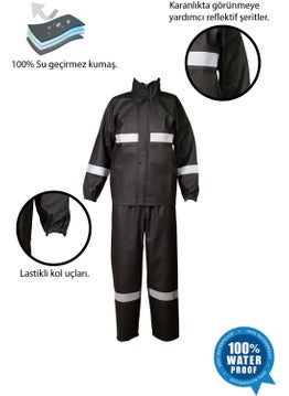 T Rain Biker Raincoat Waterproof Courier  - Image 2