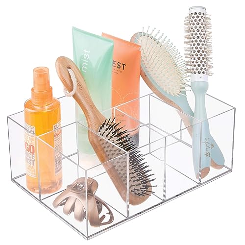 InterDesign iDesign 5-Section Divided Vanity Organizer for Cosmetic Storage - Clear - Image 5