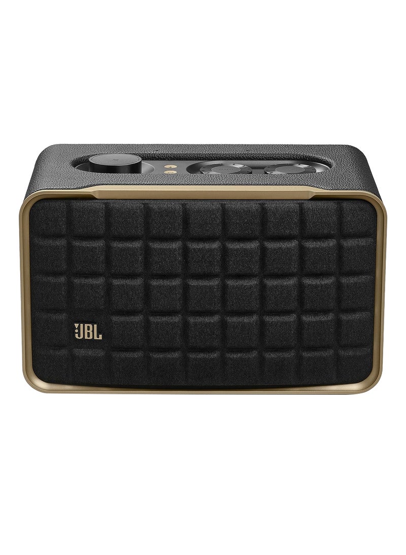 جي بي إل Authentics 200 مكبر صوت منزلي ذكي مزود بتقنية Wi-Fi وBluetooth ومساعدين صوتيين وتصميم قديم - Image 3
