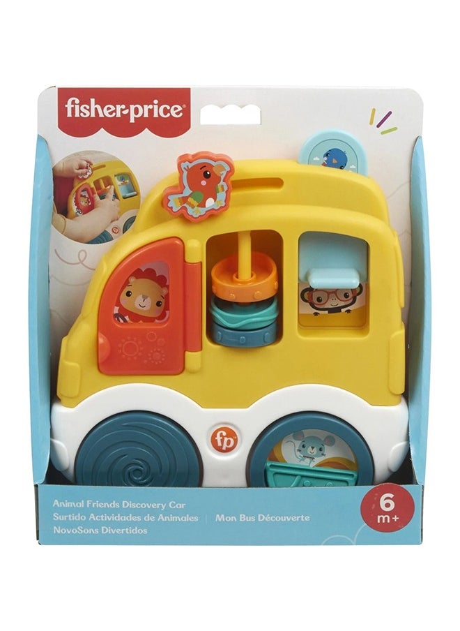 Fisher-Price Baby Toys Animal Friends Discovery Collection Of Fine Motor Activities For Infants 6+ Months, Each Sold Separately  - Image 1