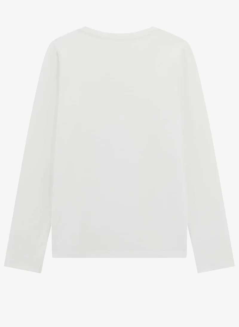 GUESS Kids Slogan Crew neck T-Shirt