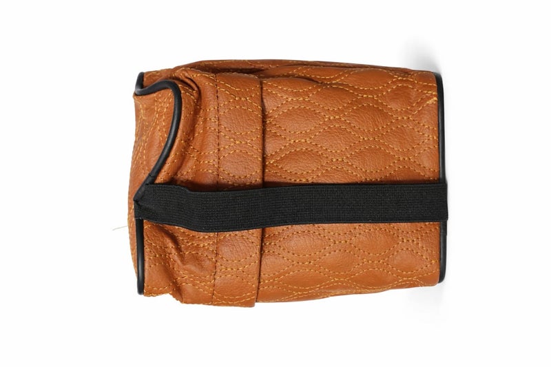 - حافظة مناديل سيارة  (جلد جملي) - Image 2