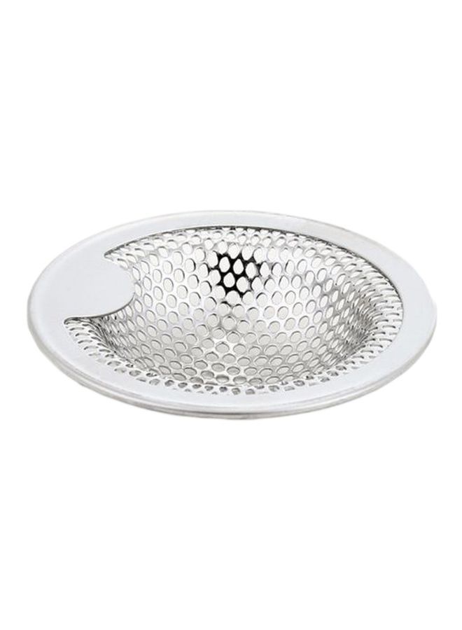 NIBEMINENT Stainless Steel Sink Drain Filter Silver