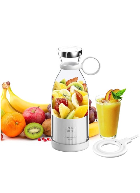 USB Rechargeable Personal Size Juice Cup, Portable Blender, Blender Juicer Juice Cup Fruit Blender Portable Fruit Cup, Personal Blender for Smoothies and Smoothies