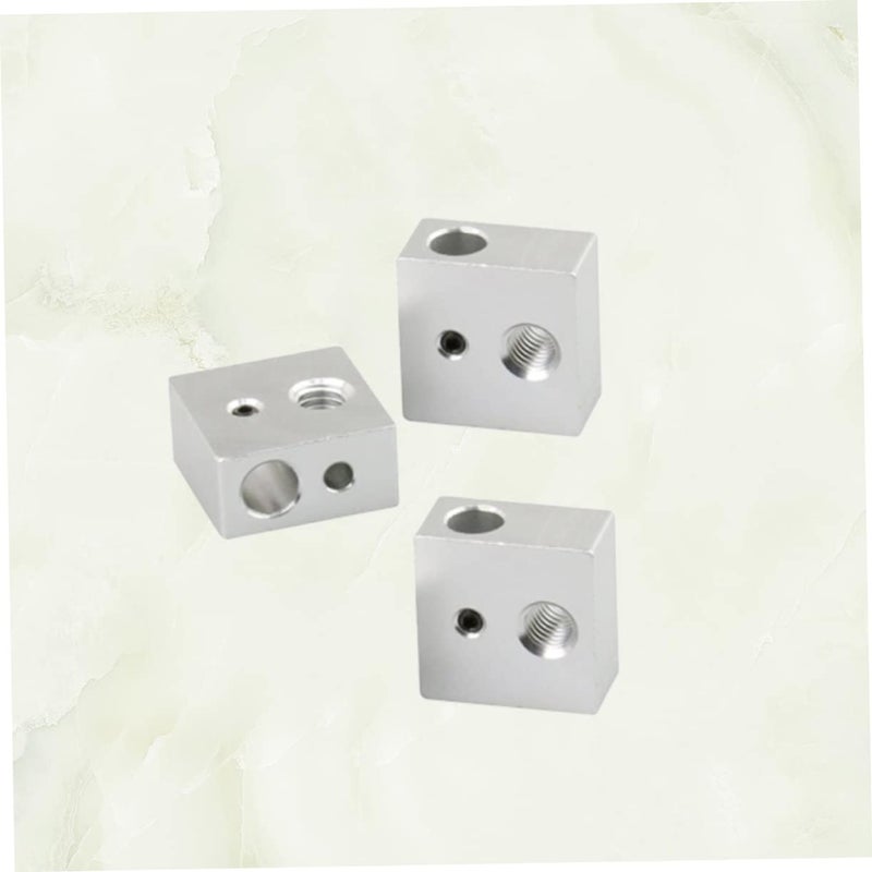 3Pcs Aluminum Heating Block Kit For 3D Printer Extruder Enhanced Performance - Image 5