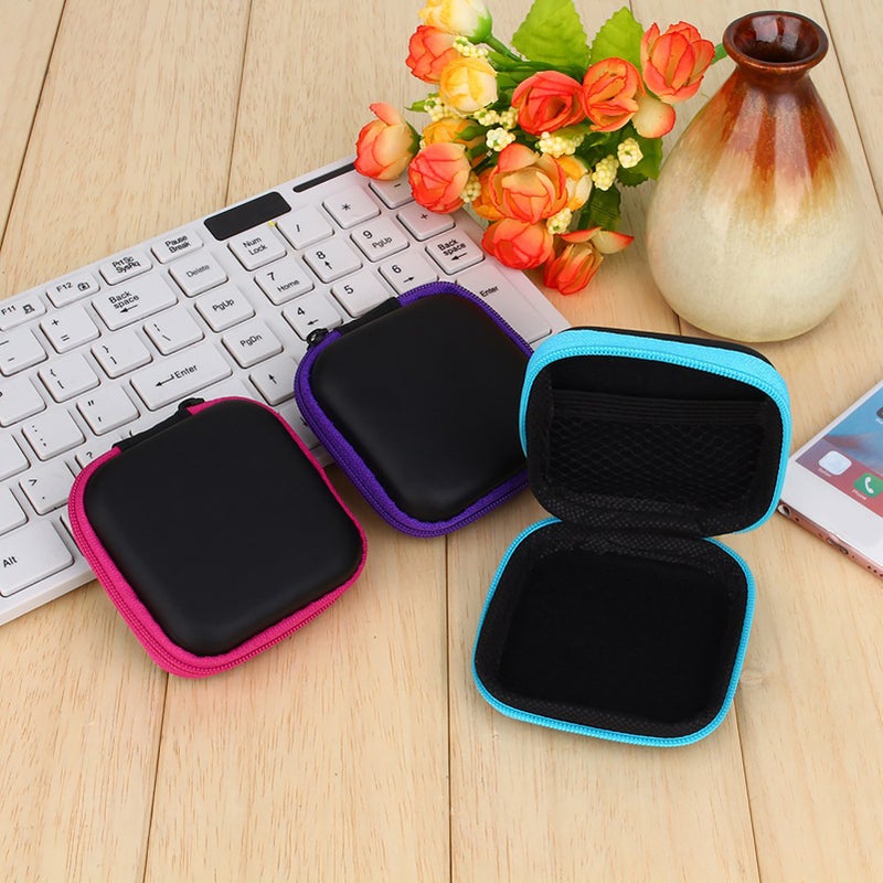 حقيبة تخزين صلبة لأجهزة الطرفية لمفاتيح الأوتار والسماعات والكابلات وخطوط البيانات USB - Image 5
