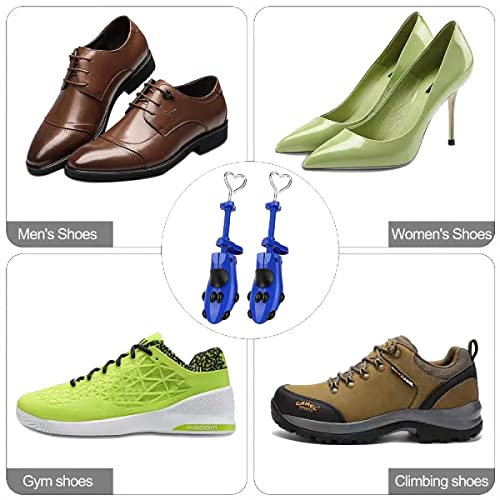 XYH Shoe Stretcher Comes with Dust-Proof Bag, Pair of Plastic Shoe Stretcher,4 Way Ajustable. - Image 4