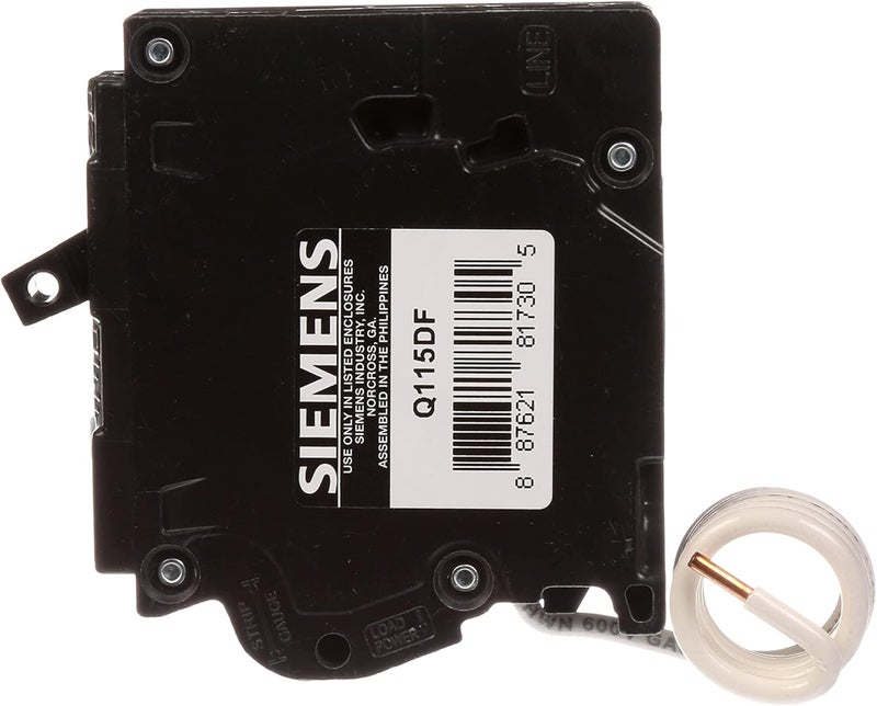 SIEMENS Siemens Q115DF 15Amp AfciGfci Dual Function Circuit Breaker Plug on Load Center Style  - Image 3