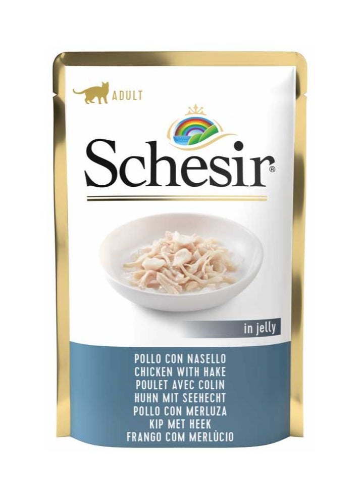 Schesir 20PC Cat Pouch Chicken With Cod 85g - Image 3