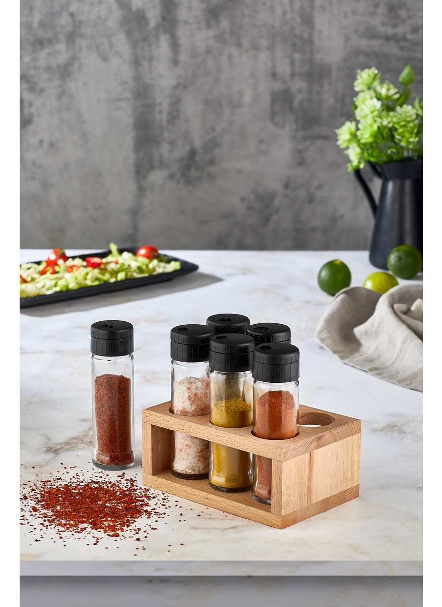 Lima 6-Piece Spice Set Spice Set with Wooden Stand - pzsku/ZA7B8CA989E9778B878AFZ/45/_/1725723053/5870e457-f089-484d-8433-9b7b65698f22