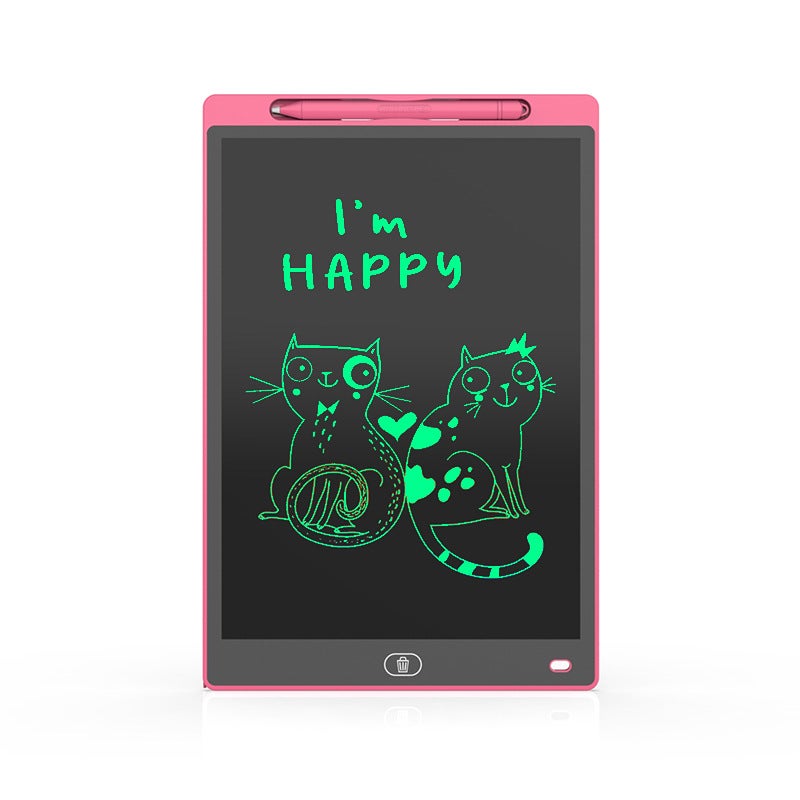 13 بوصة LCD كتابة اللوح لوحة الرسم - أسود، شاشة ملونة - Image 1
