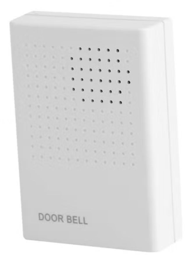 90dB Wired Doorbell – Small Size Wall-Mount Welcome Chime with ABS Non-Flammable Door Alarm for Home  Office Access Control - Image 4