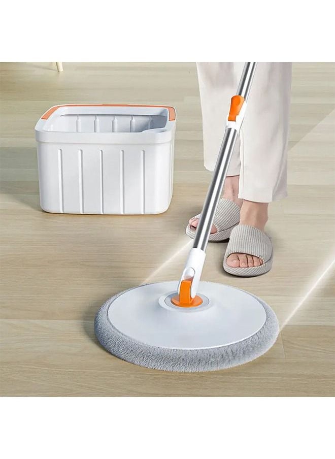 360 Rotation Mop New Style Clean Water and Dirty Water Separating Round Cleaning Mop for Dining Room With 4 Pcs Microfiber Pad