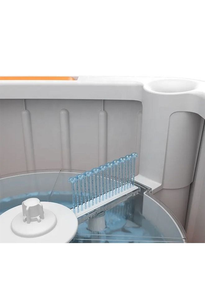 360 Rotation Mop New Style Clean Water and Dirty Water Separating Round Cleaning Mop for Dining Room With 4 Pcs Microfiber Pad