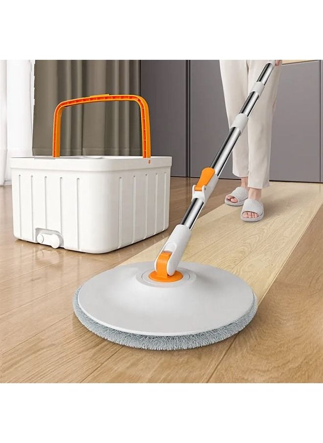 360 Rotation Mop New Style Clean Water and Dirty Water Separating Round Cleaning Mop for Dining Room With 4 Pcs Microfiber Pad