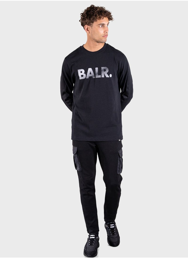 BALR - Franck Relaxed Tunnel Longsleeve T-Shirt - Image 1