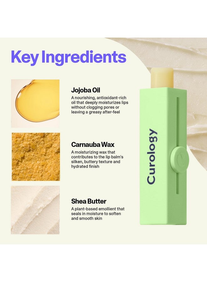 Curology Lip Balm, Self Care Stocking Stuffer Gift for Women or Men, Nourishes Dry Chapped Lips, Shea Butter Softens and Smooths, Subtle Mint - Image 3