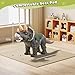Twinkoo Dinosaur Ride On Toy Cars for Kids Realistic Triceratops Push Car with Three Sound EffectsSound and Light Effects PP Wheels for IndoorOutdoor PlayBest Gift for KidsTriceratops - Image 4