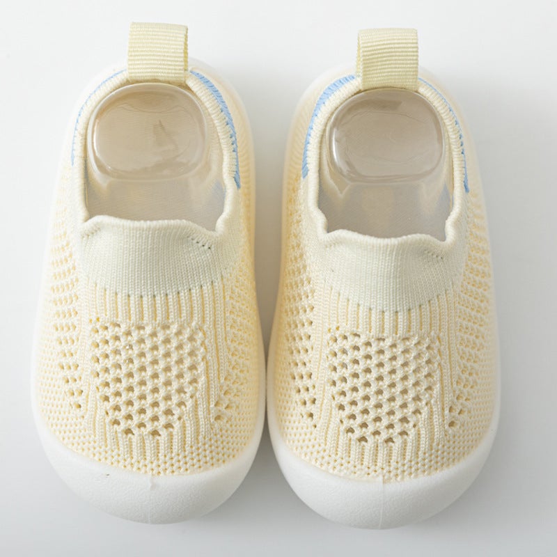 Factory Direct Sales Spring and Summer Thin Baby Toddler Shoes Non-Slip Soft Sole Breathable Mesh Shoes Boys and Girls Shoes - Image 1