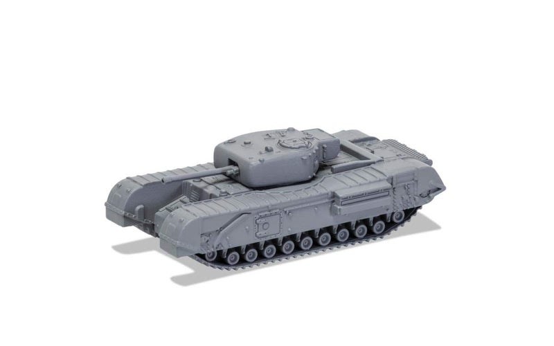 Corgi Diecast Tank - WT91204 Churchill MK III - British Military Metal Tank Toy with in Game Codes and Display Box - Die Cast World War II Models for Adults, Dark Green - Image 5