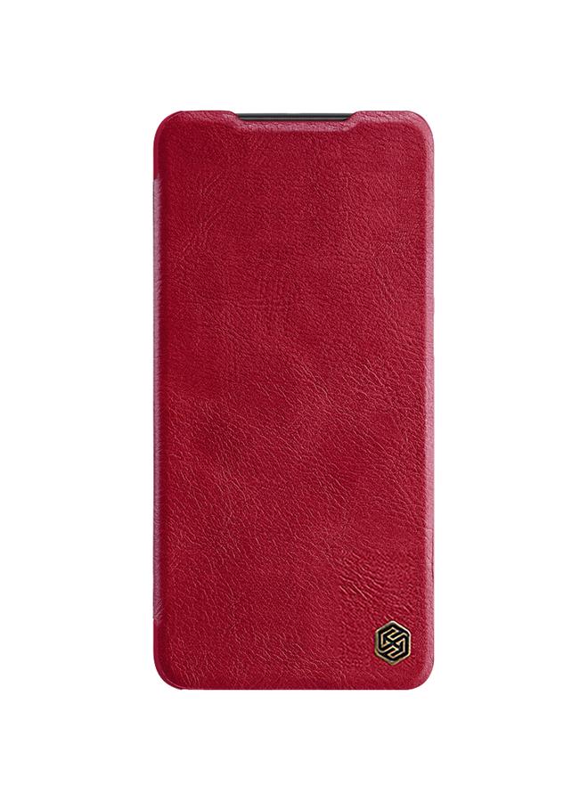 Nillkin Case For Xiaomi Poco M4 Pro QIN Series Crazy Horse Texture Leather Phone Case - Image 2