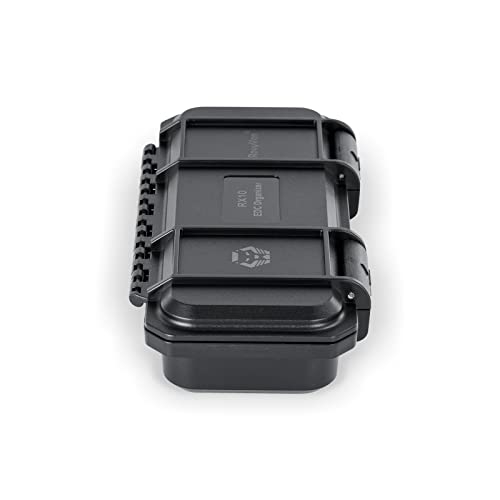 RovyVon EDC Tool Case Box, Small Box Storage Case to Protect EDC Gears, Compact EDC Organizer Box, 1PCS (Black), 7" x 3.2" x 1.5" - Image 3