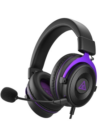 EKSA E900 Headset with Microphone for PC, PS4,PS5, Xbox - Detachable Noise Canceling Mic, 3D Surround Sound, Wired Headphone for Gaming, Computer, Laptop, 3.5MM Jack - pzsku/ZA7B9AB10DAC2E42D391BZ/45/1749467894/9c41b12b-9e23-4174-97e0-7d9d6d060768