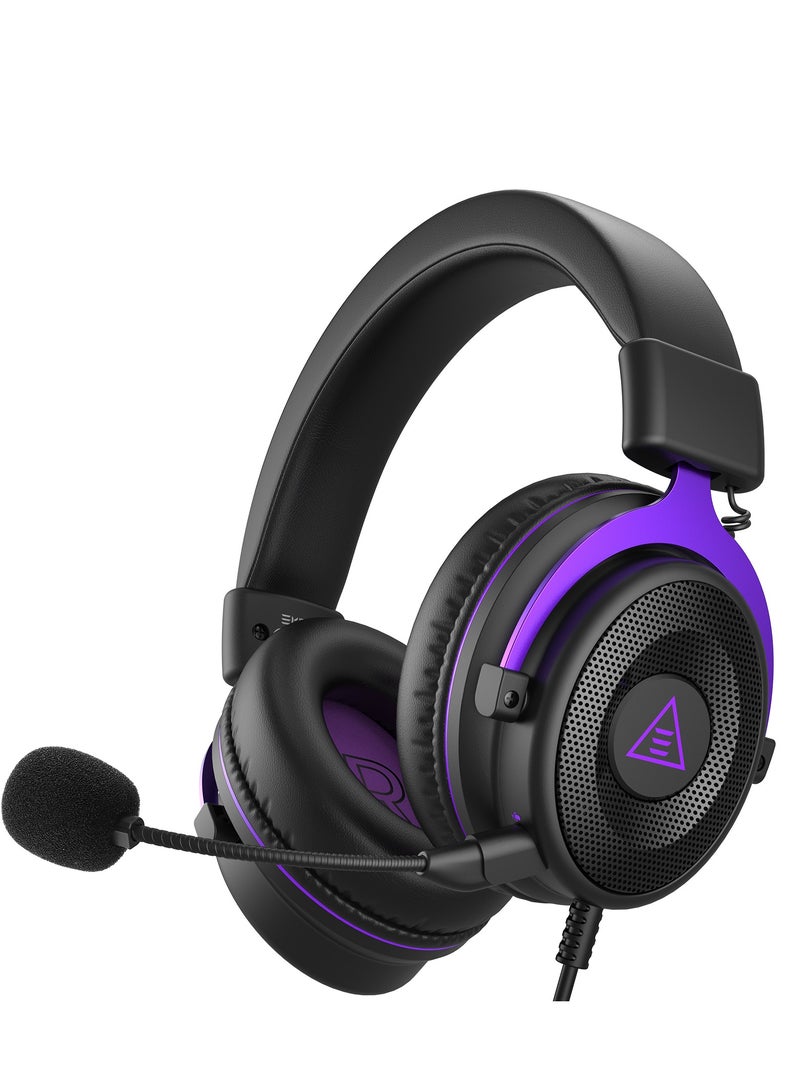 إكسا إيكسا E900 سماعة رأس مع ميكروفون للكمبيوتر، PS4، PS5، إكس بوكس - ميكروفون قابل للإزالة لإلغاء الضوضاء، صوت محيطي ثلاثي الأبعاد، سماعة سلكية للألعاب، الكمبيوتر، اللابتوب، مقبس 3.5 مم - Image 1