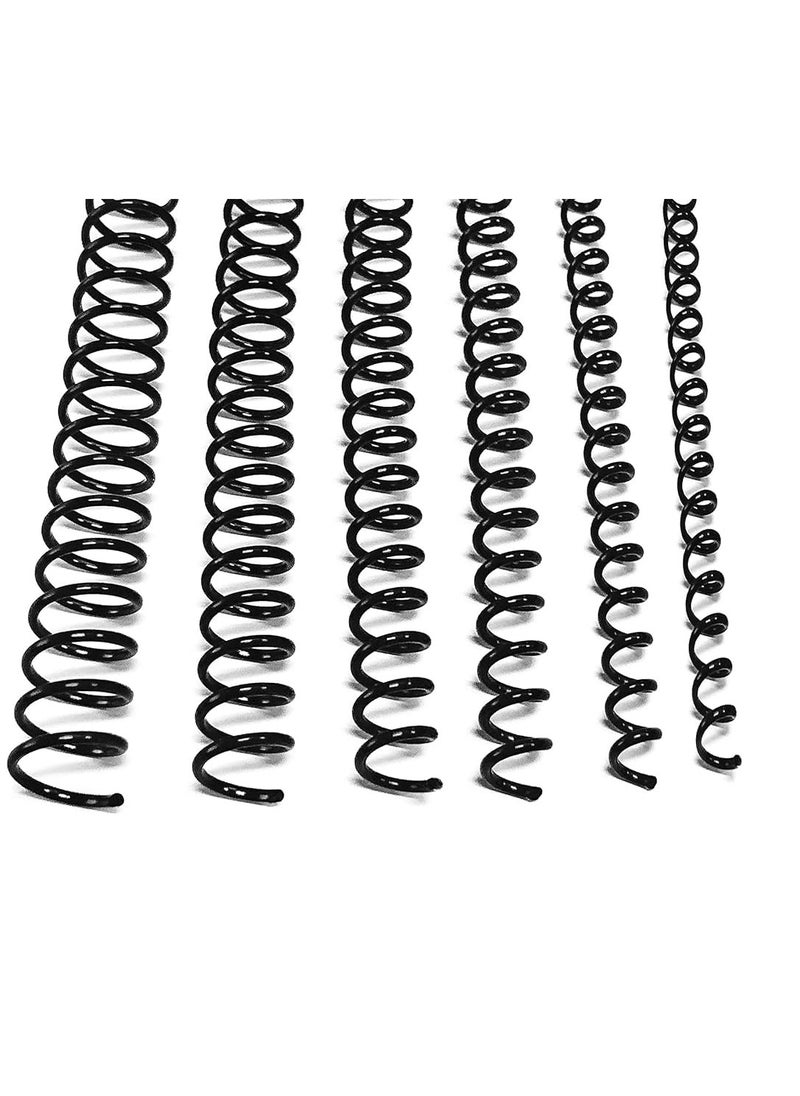 Terabyte PLASTIC BINDING COIL 9MM BLK 1X100  - Image 2