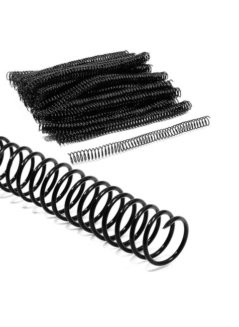 PLASTIC BINDING COIL 9MM BLK 1X100