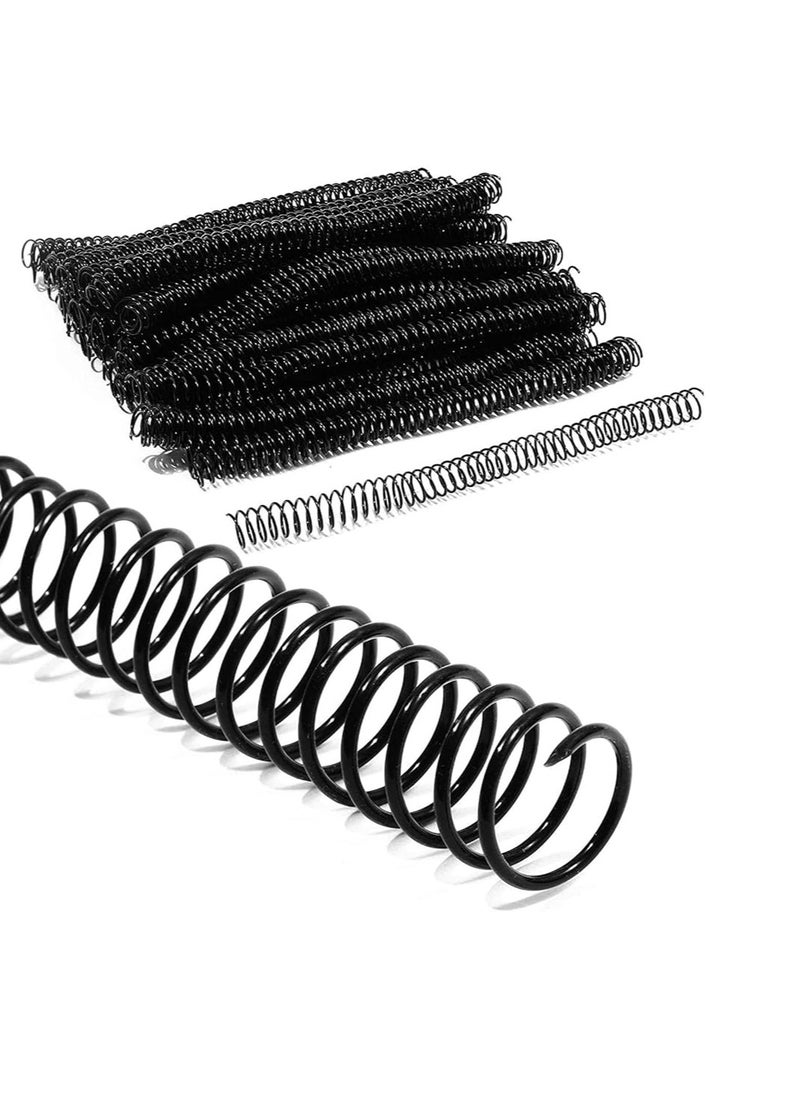 Terabyte PLASTIC BINDING COIL 9MM BLK 1X100  - Image 1
