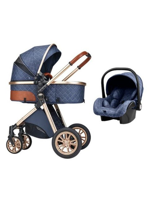 Newborn Baby Stroller 3 In 1 Rain Cover Mosquito Net Backpack
