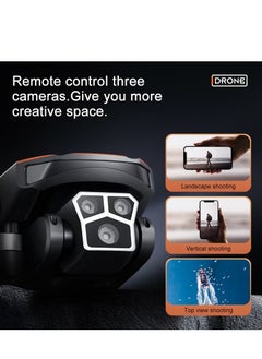 Generic Drone with Optical Flow Technology, Obstacle Avoidance, HD Aerial Photography, Brushless Motors, 360° Rolls, HD Image Transmission, Anti-Collision, Long Battery Life, Mobile & Remote Control  - Image 3