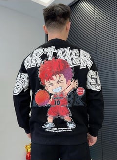 KUYING New Anime Slam Dunk Long Sleeve T-shirt  - Image 1