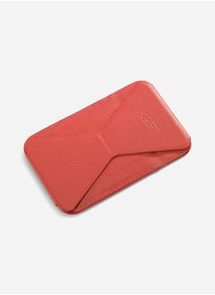 MOFT Moft Foldable stand and Wallet for iPhone with 3 Viewing Angles Sunrise Orange  - Image 5