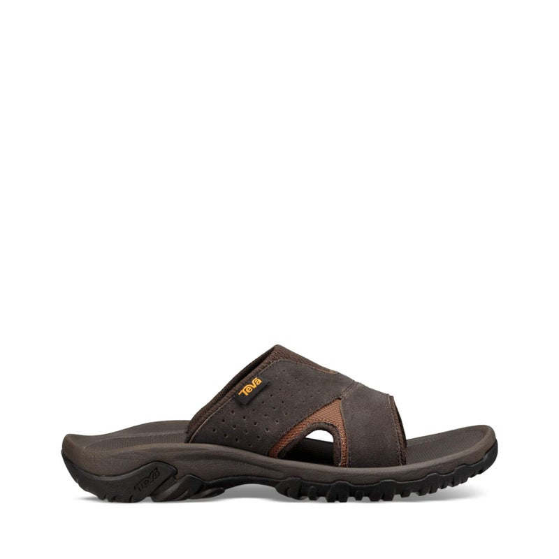 Teva Mens M Katavi 2 Slide SandalBrown Bungee Cord 9 M US