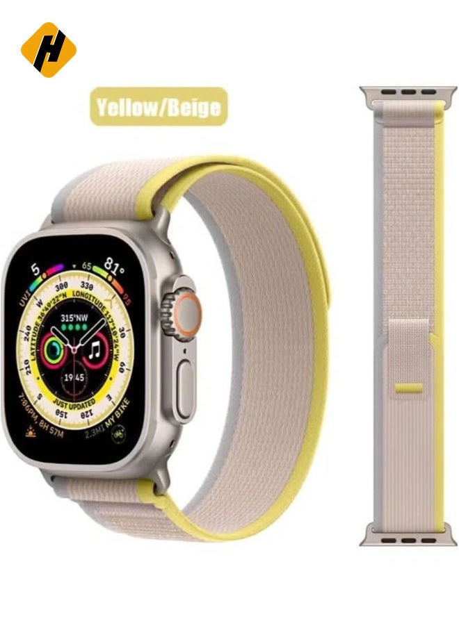 HuHa - 4 Pack Replacement Apple Watch Ultra Alpine Loop Bands with Titanium G-Hook – Sweat & Water Resistant, Compatible with 49/45/44/42mm for All Series - Image 1