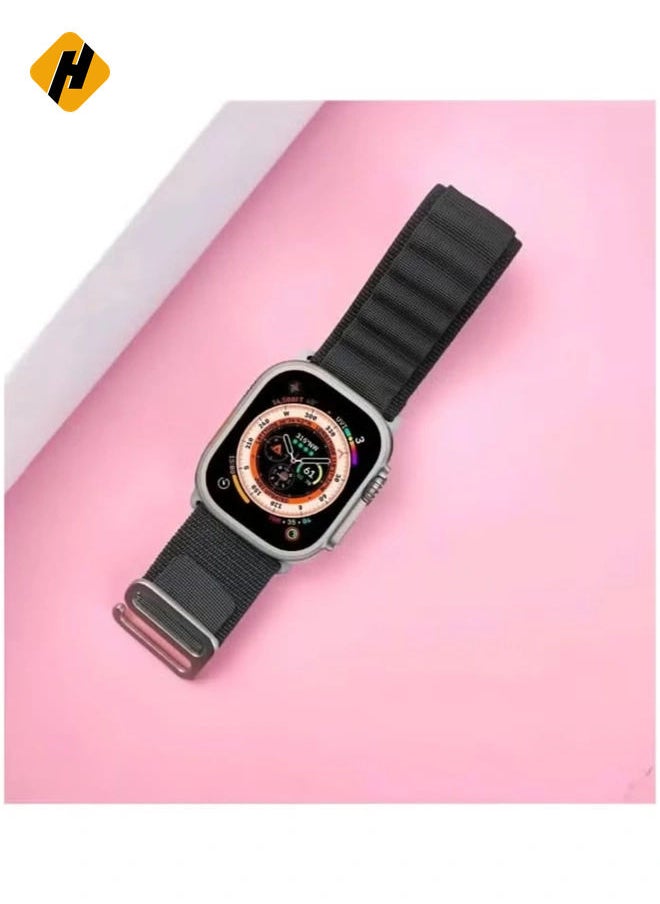 HuHa - 4 Pack Replacement Apple Watch Ultra Alpine Loop Bands with Titanium G-Hook – Sweat & Water Resistant, Compatible with 49/45/44/42mm for All Series - Image 1