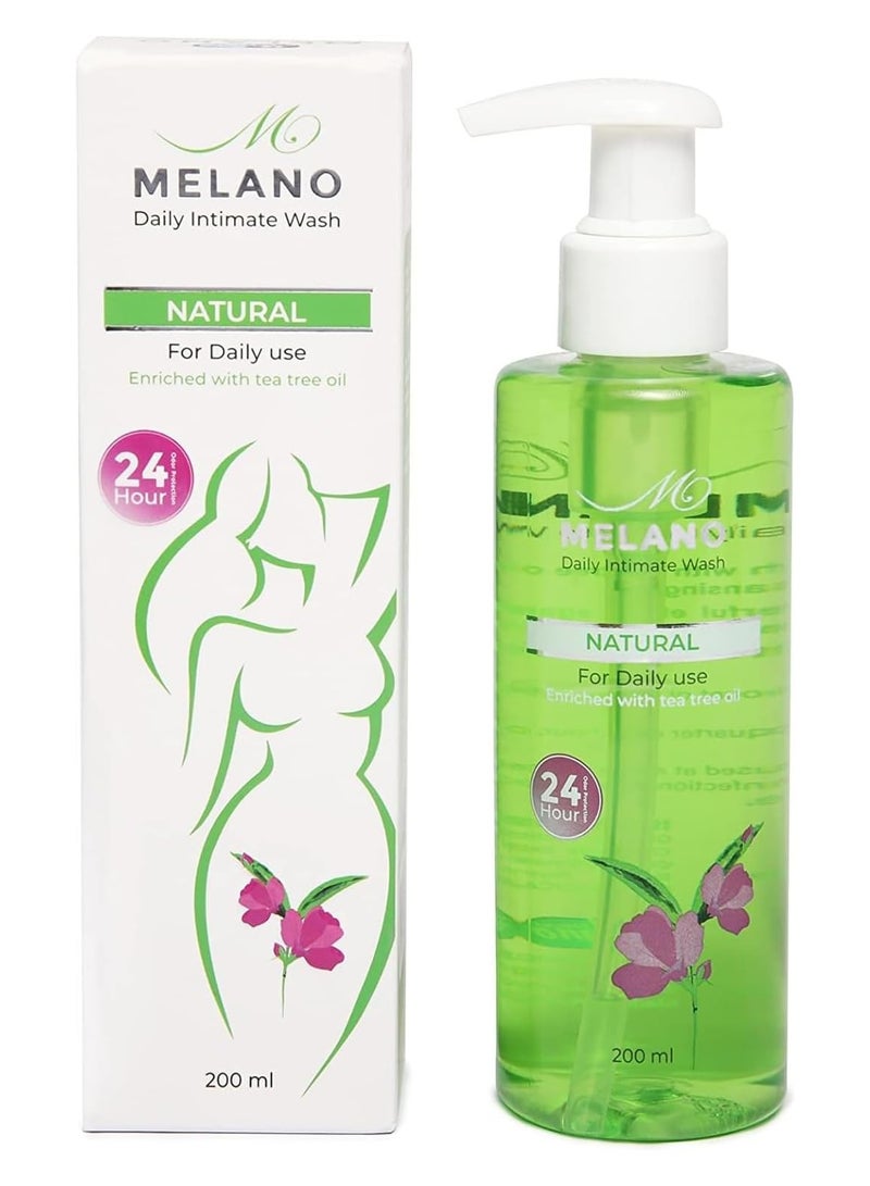 Melano Pharma Daily Intimate wash Enriched With Tree Tea Oil 200 ML