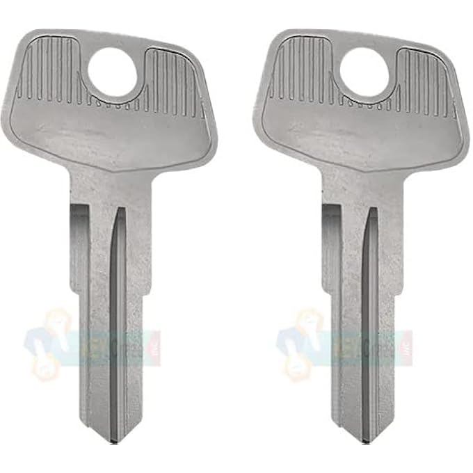 Pair of Replacement Keys for Yakima SKS Ski, Roof, Cargo Box, Carrier Racks and Crossbars with Code Series A131-A155 Cut to Your Code. (A142)