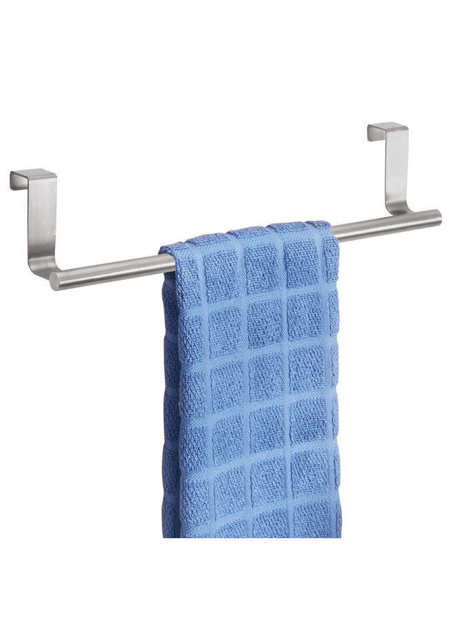 NIBEMINENT Forma Over The Cabinet Towel Bar Silver 14inch  - Image 2