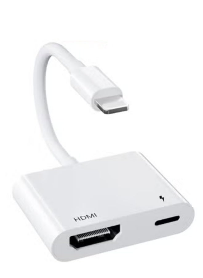 Lightning to HDMI Digital AV Adapter for iPhone  iPad | Plug  Play 1080P HD Video  Audio Screen Sync | No Power Required | Portable HDMI Connector for Big Screen Viewing from iOS Devices | Supports iPhone, iPad, and More - Image 2