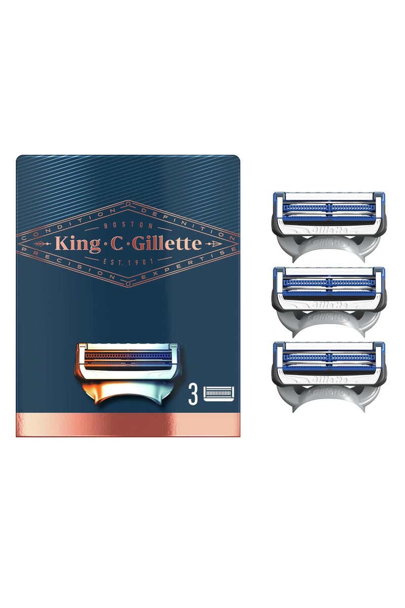 أعادة التعبئة شفرات حلاقة الرقبة للرجال عبوة من 3 قطع - Image 1