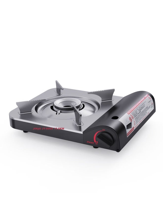 Jinyu Portable Gas Stove, -proof Outdoor Cooking Equipment, Magnetic Stove, Camping Stove, 3.5kw, Black - Image 4