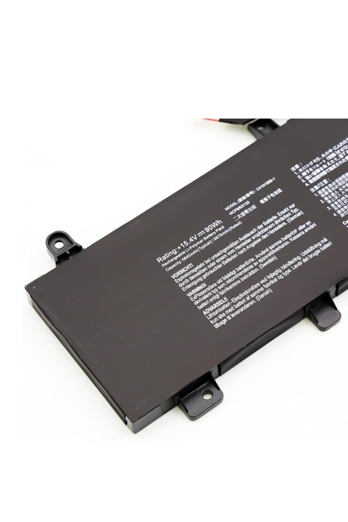 Terabyte بطارية بديلة C41N1906-1 لأجهزة لابتوب أسوس لسلسلة TUF Gaming FA506 FA706I FX506 FX706 15.4V 90Wh - Image 5