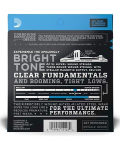 D'Addario XL nickel bass strings EXL170 45-100 regular light for 4 string bass guitars perfect intonation and feel - pzsku/ZA7BA3F3B5B3F89B271D2Z/45/_/1708182271/69337bfc-4a5c-4de6-aa14-cecaa0898bb3