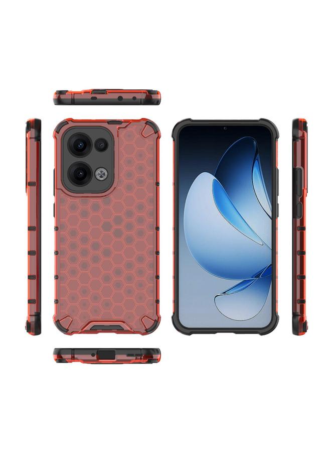 S-TOP Case For OPPO Reno13 5G Global Honeycomb Shockproof Phone Case - Image 3