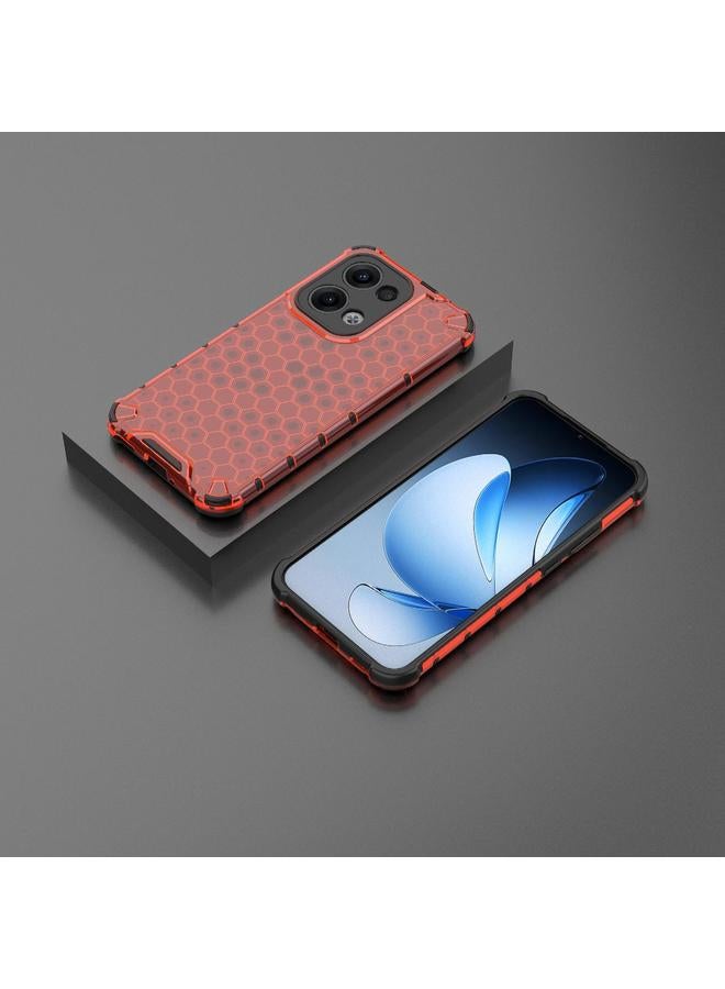 S-TOP Case For OPPO Reno13 5G Global Honeycomb Shockproof Phone Case - Image 2