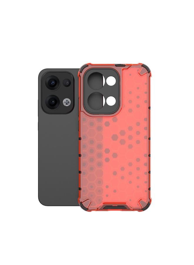 S-TOP Case For OPPO Reno13 5G Global Honeycomb Shockproof Phone Case - Image 4